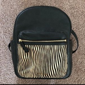 Vera bradley leather backpack